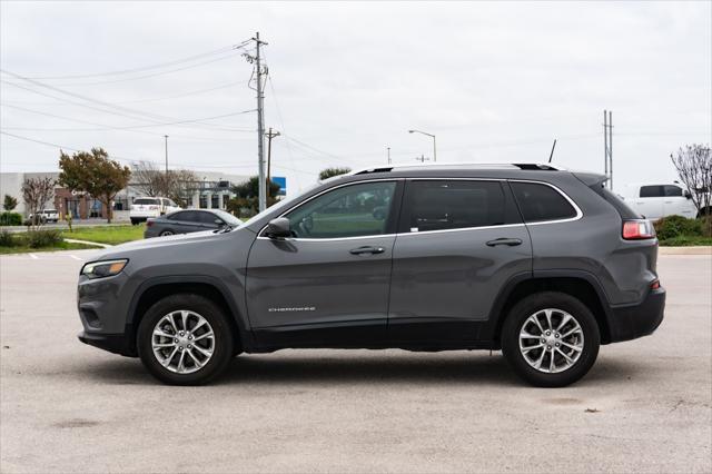 used 2021 Jeep Cherokee car, priced at $20,995