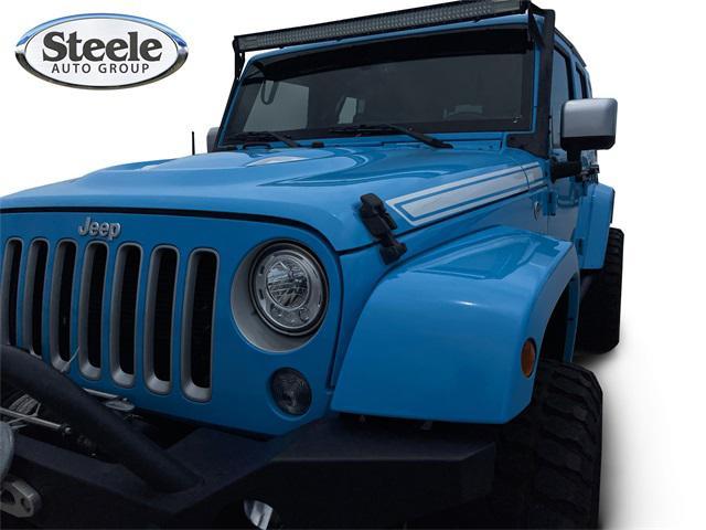used 2017 Jeep Wrangler Unlimited car, priced at $27,103