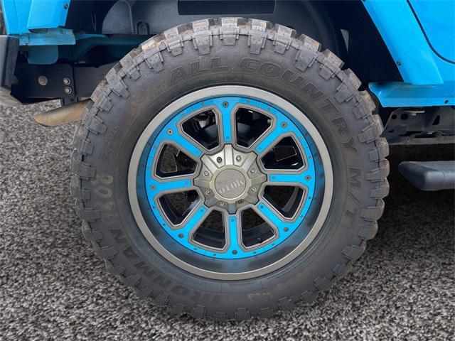 used 2017 Jeep Wrangler Unlimited car, priced at $27,103