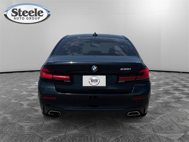 used 2022 BMW 530 car, priced at $34,496
