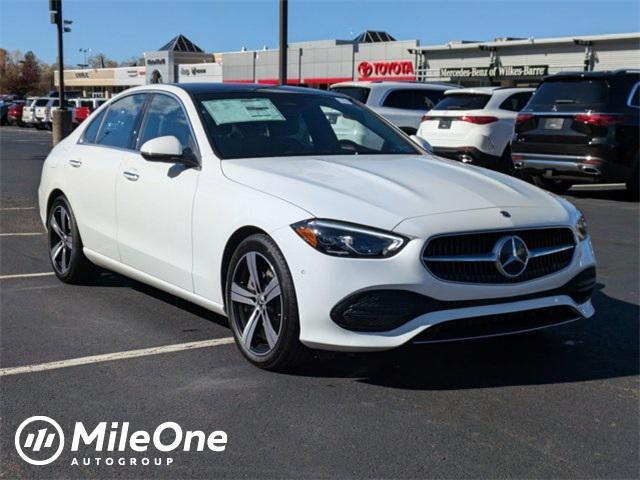 new 2025 Mercedes-Benz C-Class car, priced at $55,410