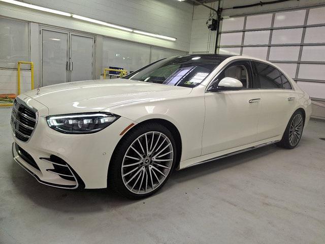 used 2022 Mercedes-Benz S-Class car, priced at $66,200