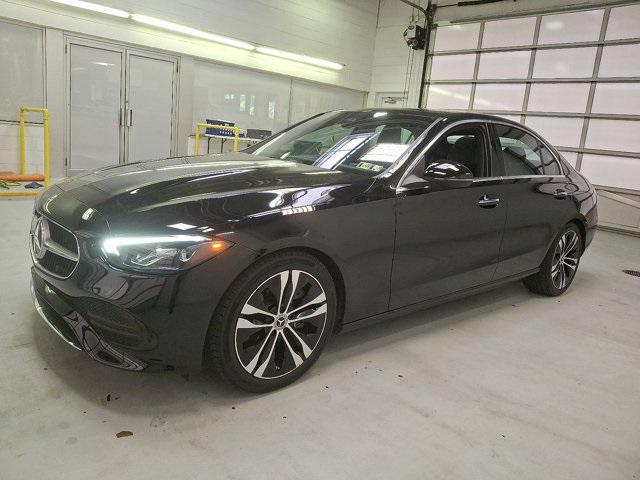 used 2022 Mercedes-Benz C-Class car, priced at $32,800
