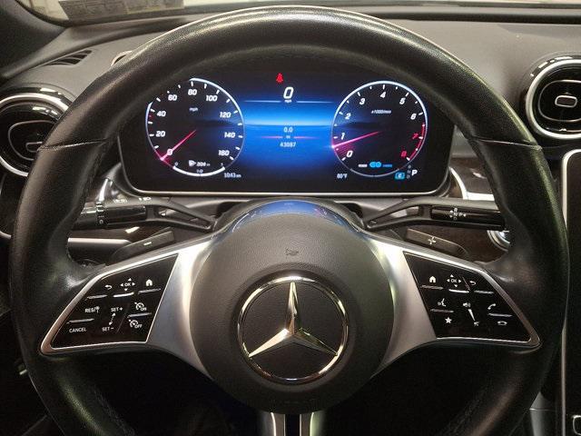used 2022 Mercedes-Benz C-Class car, priced at $32,800