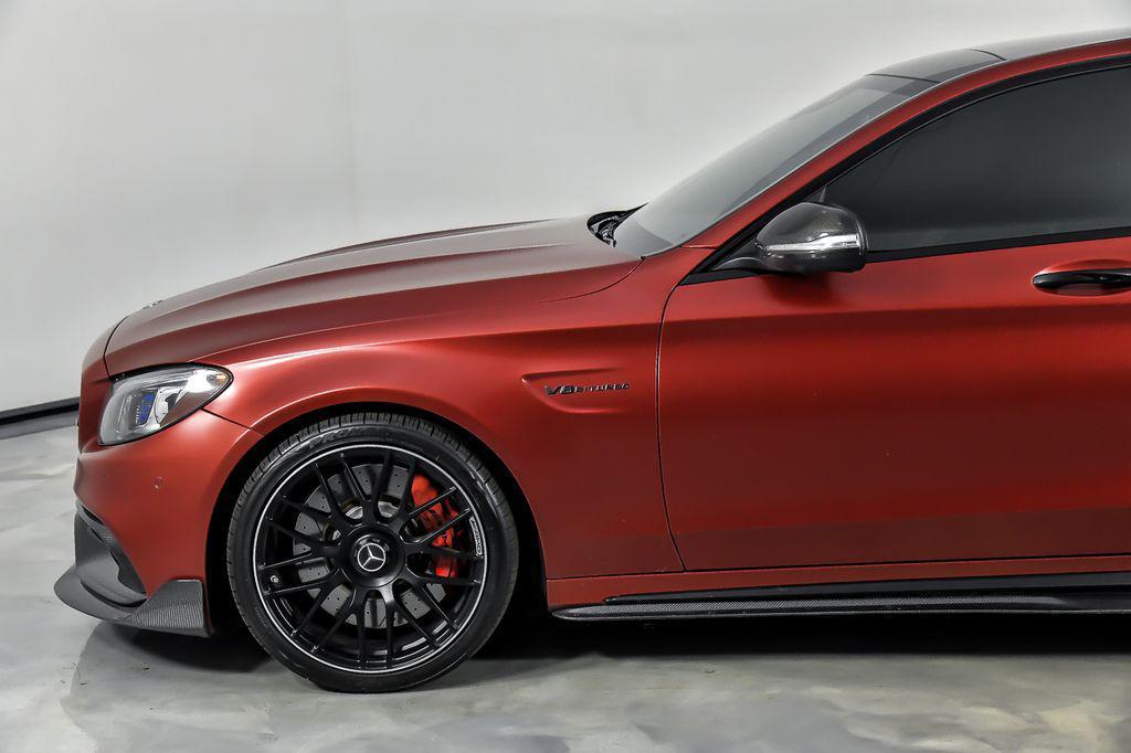 used 2021 Mercedes-Benz AMG C 63 car, priced at $69,995