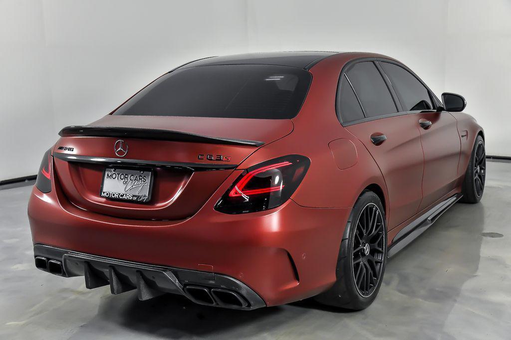 used 2021 Mercedes-Benz AMG C 63 car, priced at $69,995