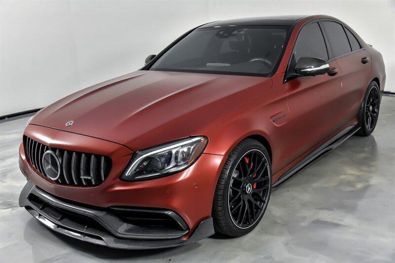 used 2021 Mercedes-Benz AMG C 63 car, priced at $66,995