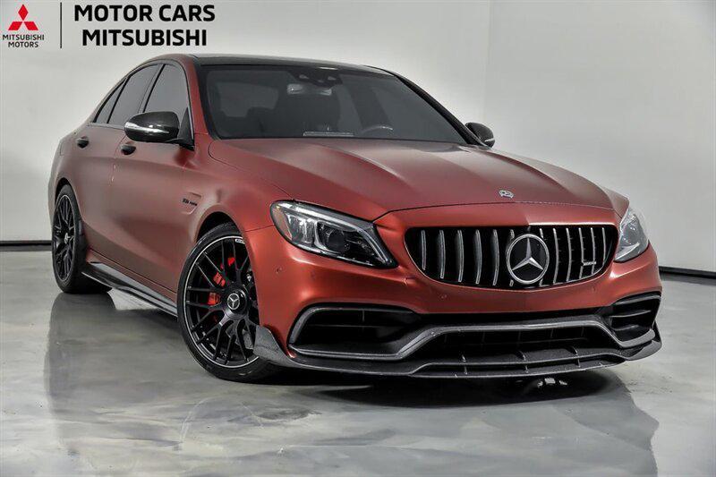 used 2021 Mercedes-Benz AMG C 63 car, priced at $66,995