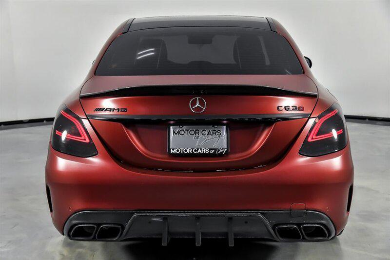 used 2021 Mercedes-Benz AMG C 63 car, priced at $66,995
