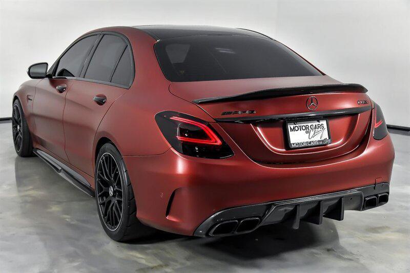 used 2021 Mercedes-Benz AMG C 63 car, priced at $66,995
