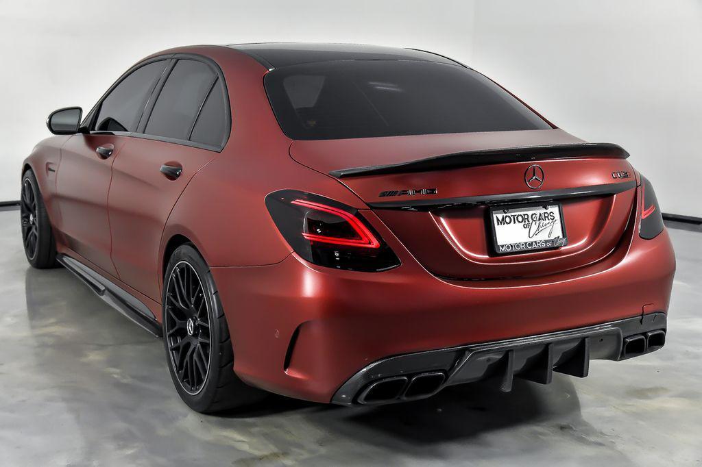 used 2021 Mercedes-Benz AMG C 63 car, priced at $69,995