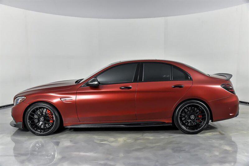used 2021 Mercedes-Benz AMG C 63 car, priced at $66,995