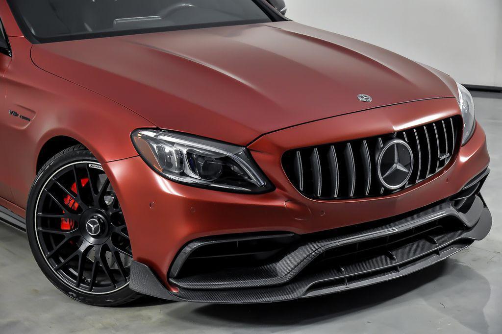 used 2021 Mercedes-Benz AMG C 63 car, priced at $69,995