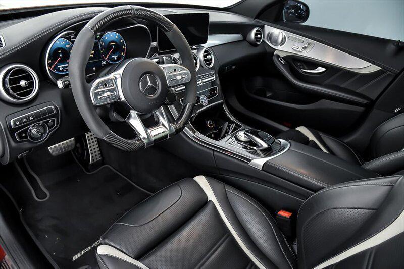 used 2021 Mercedes-Benz AMG C 63 car, priced at $66,995