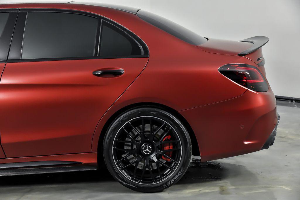 used 2021 Mercedes-Benz AMG C 63 car, priced at $69,995
