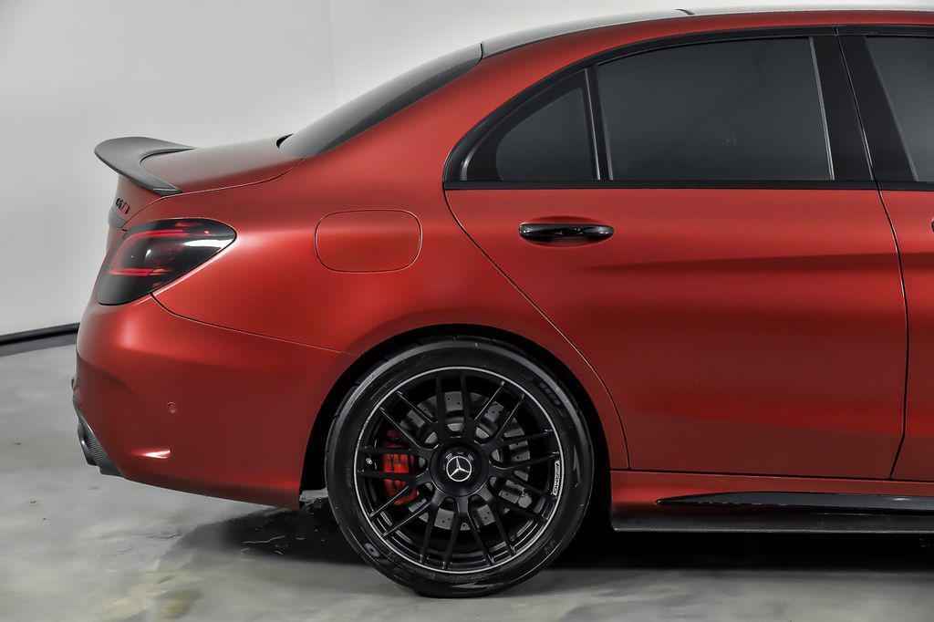 used 2021 Mercedes-Benz AMG C 63 car, priced at $69,995
