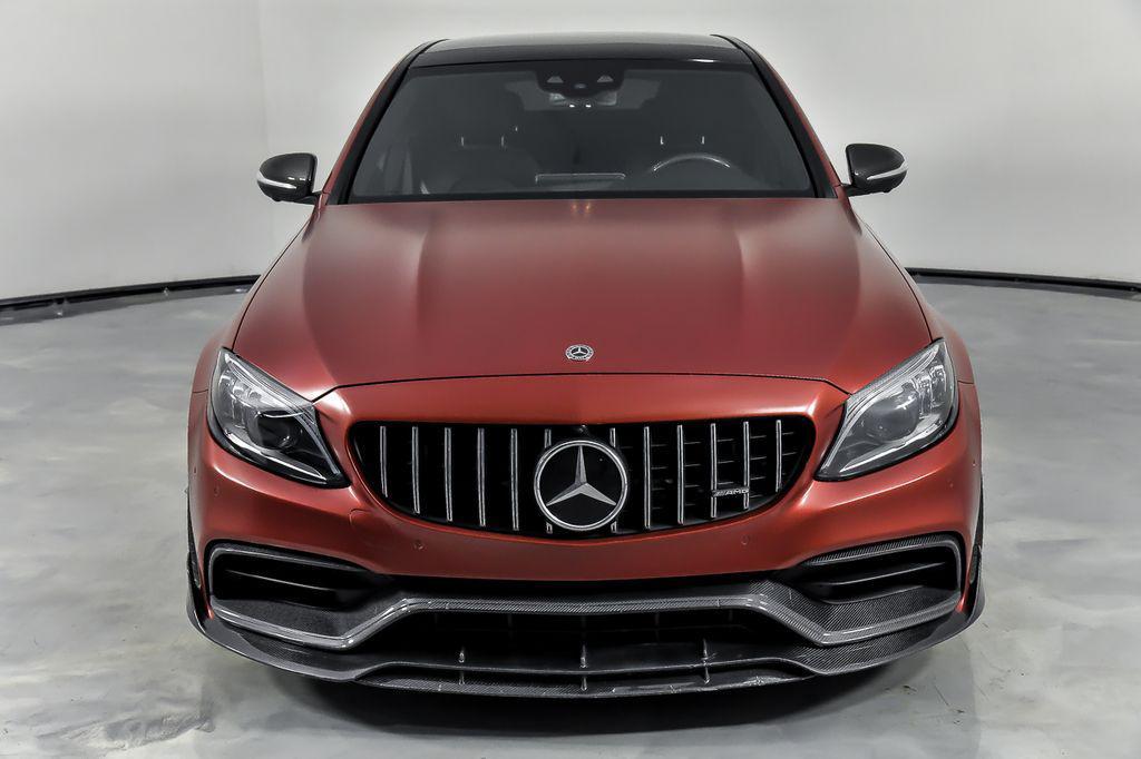used 2021 Mercedes-Benz AMG C 63 car, priced at $69,995