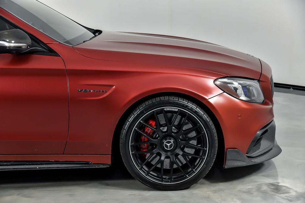 used 2021 Mercedes-Benz AMG C 63 car, priced at $69,995