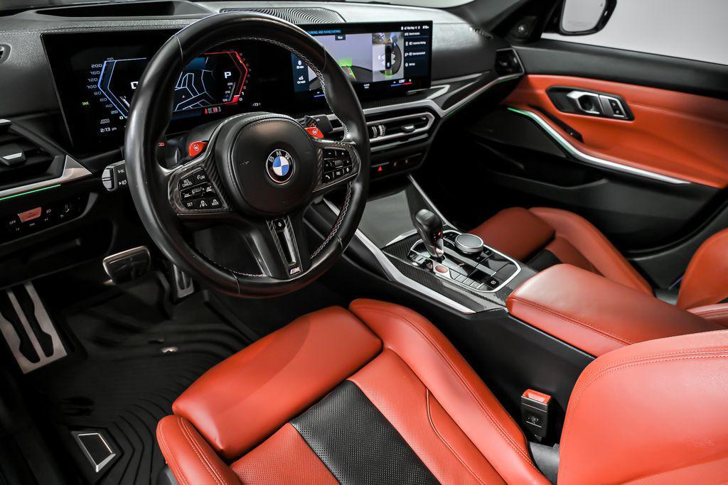 used 2023 BMW M3 car, priced at $77,995