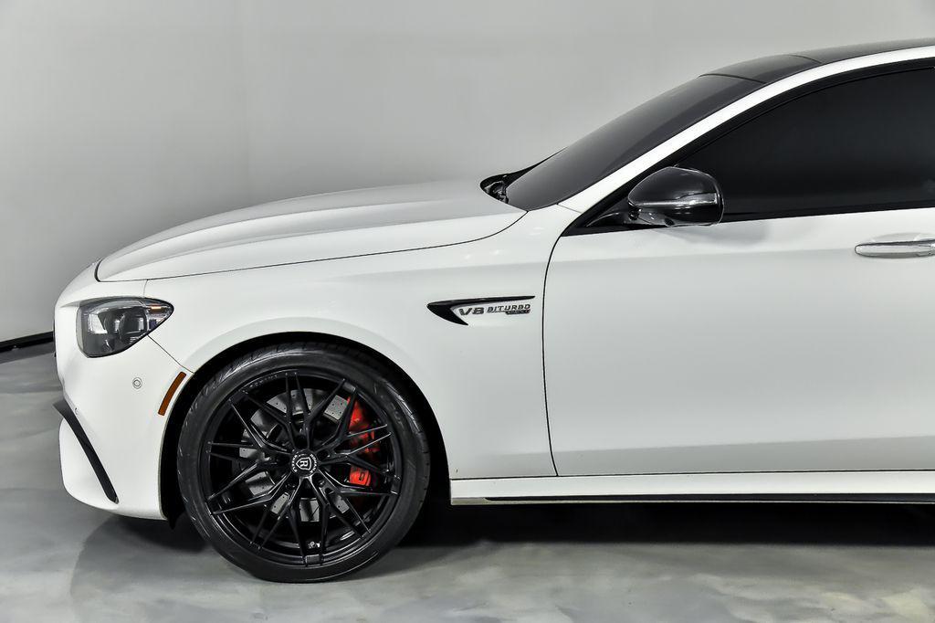 used 2021 Mercedes-Benz AMG E 63 car, priced at $69,995