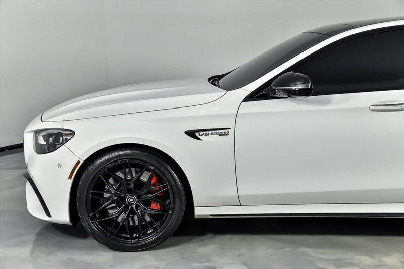 used 2021 Mercedes-Benz AMG E 63 car, priced at $64,995