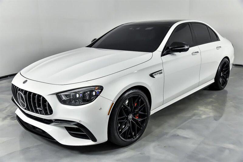 used 2021 Mercedes-Benz AMG E 63 car, priced at $64,995
