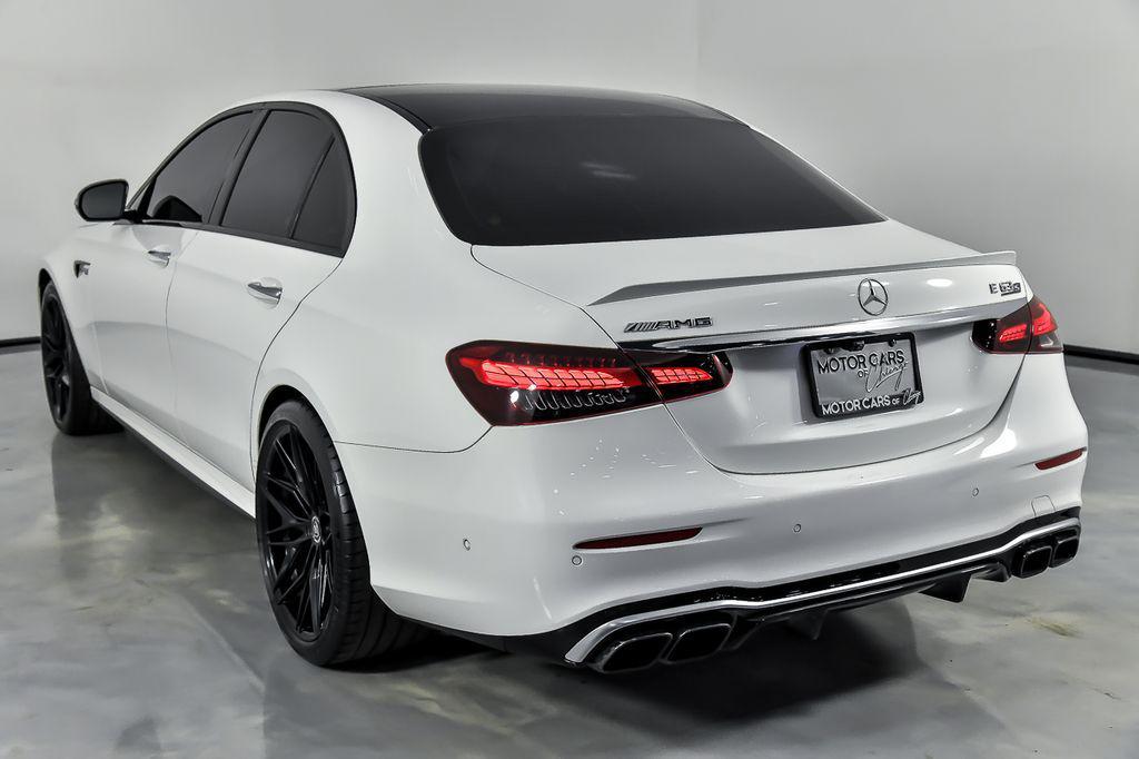used 2021 Mercedes-Benz AMG E 63 car, priced at $69,995