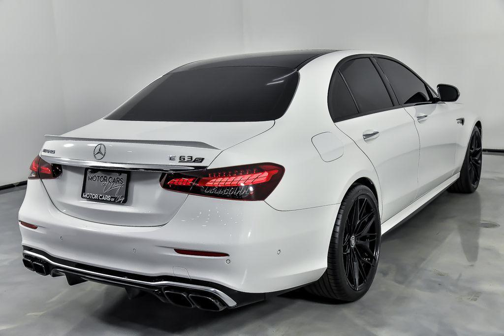 used 2021 Mercedes-Benz AMG E 63 car, priced at $69,995