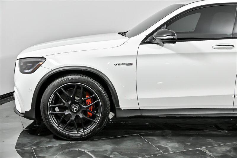 used 2021 Mercedes-Benz AMG GLC 63 car, priced at $65,995