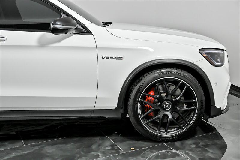 used 2021 Mercedes-Benz AMG GLC 63 car, priced at $65,995