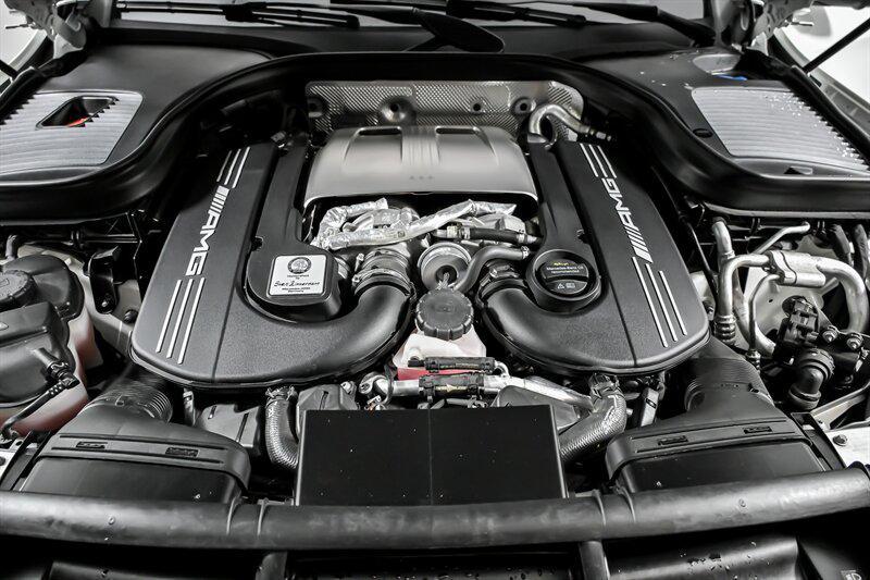 used 2021 Mercedes-Benz AMG GLC 63 car, priced at $65,995