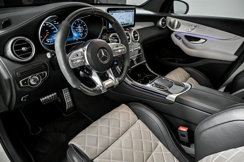 used 2021 Mercedes-Benz AMG GLC 63 car, priced at $65,995