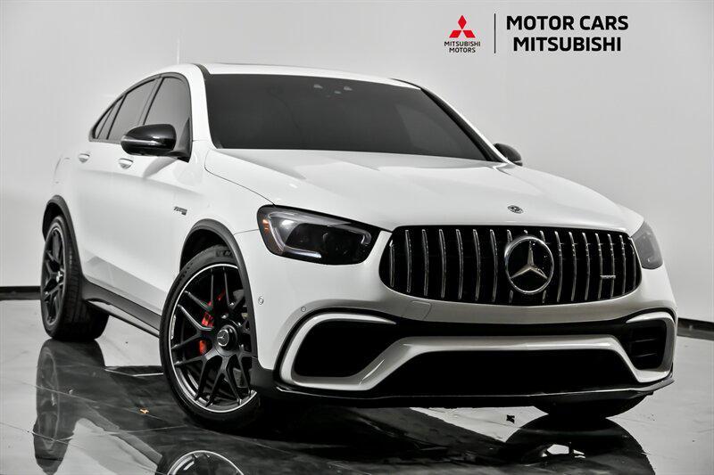 used 2021 Mercedes-Benz AMG GLC 63 car, priced at $65,995