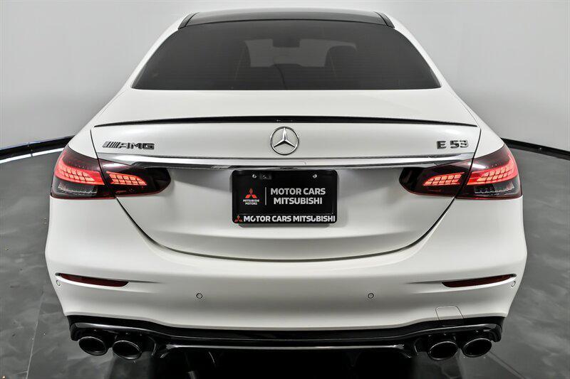 used 2021 Mercedes-Benz AMG E 53 car, priced at $55,995