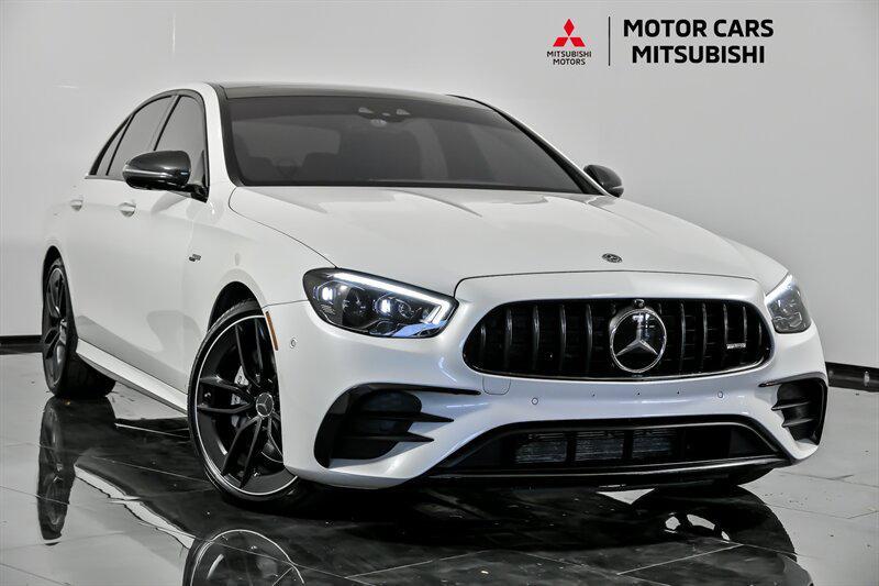 used 2021 Mercedes-Benz AMG E 53 car, priced at $55,995