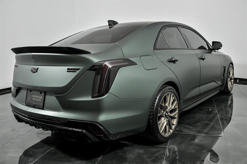 used 2022 Cadillac CT4-V car, priced at $56,995
