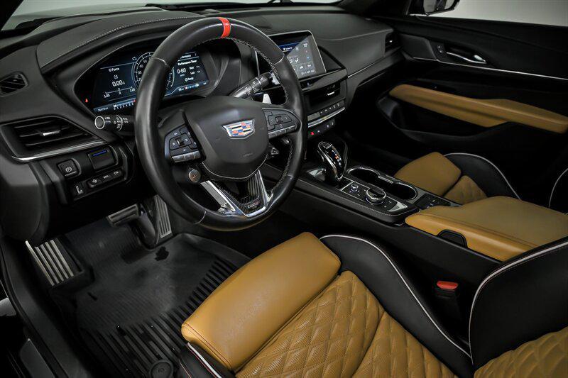 used 2022 Cadillac CT4-V car, priced at $56,995