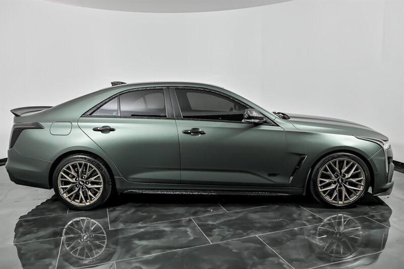 used 2022 Cadillac CT4-V car, priced at $56,995