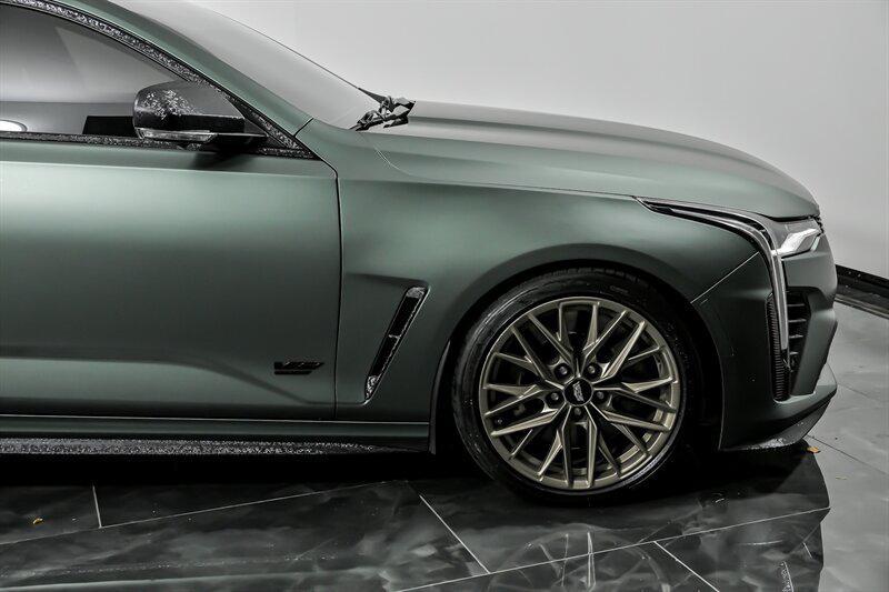 used 2022 Cadillac CT4-V car, priced at $56,995