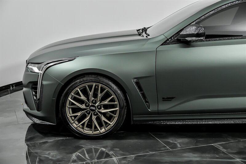 used 2022 Cadillac CT4-V car, priced at $56,995