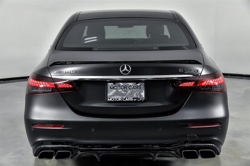 used 2023 Mercedes-Benz AMG E 63 car, priced at $109,995