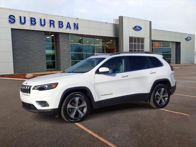 used 2020 Jeep Cherokee car, priced at $16,500