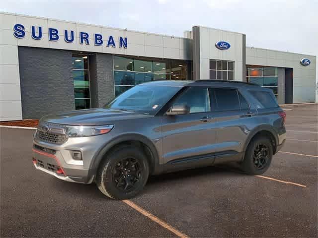 used 2022 Ford Explorer car, priced at $29,595