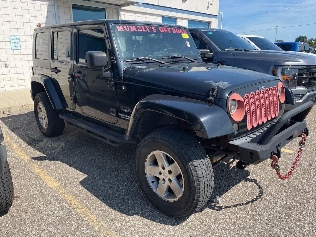 used 2009 Jeep Wrangler Unlimited car, priced at $12,900