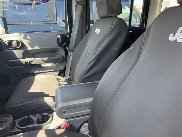 used 2009 Jeep Wrangler Unlimited car, priced at $12,900