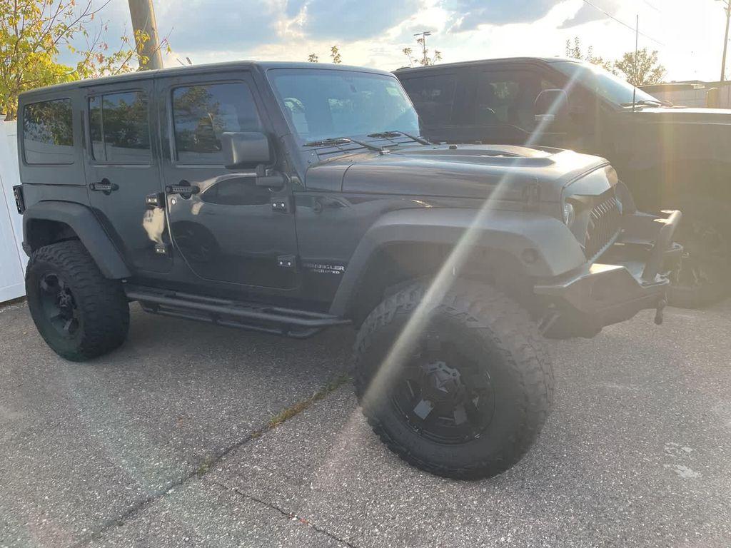 used 2017 Jeep Wrangler Unlimited car, priced at $21,900