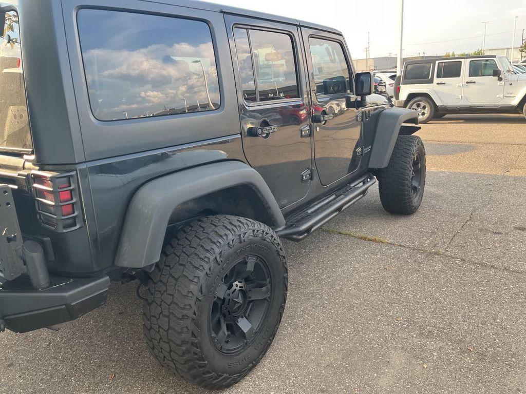 used 2017 Jeep Wrangler Unlimited car, priced at $21,900