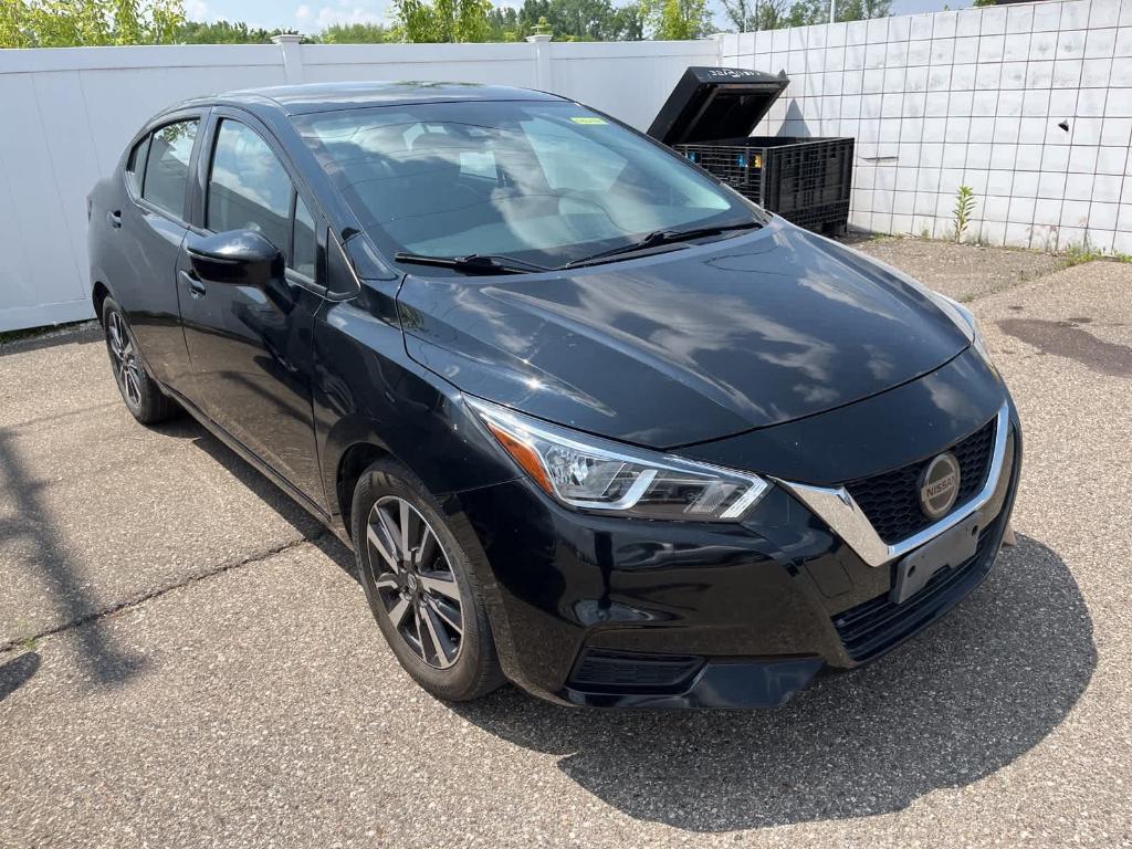 used 2021 Nissan Versa car, priced at $13,595