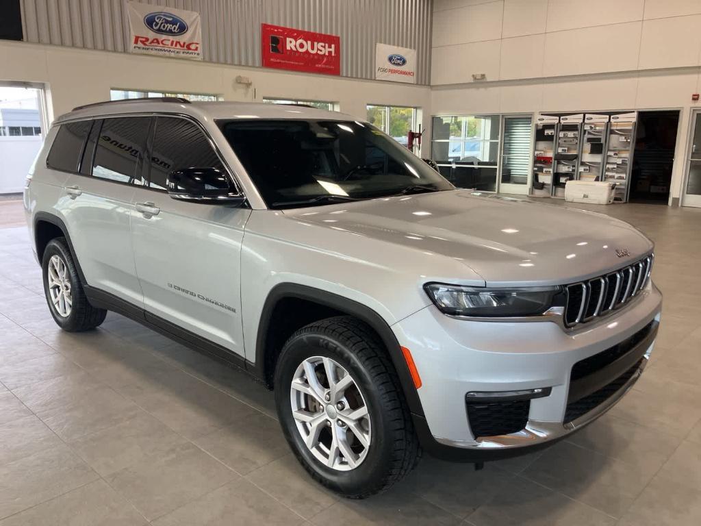used 2021 Jeep Grand Cherokee L car, priced at $22,900