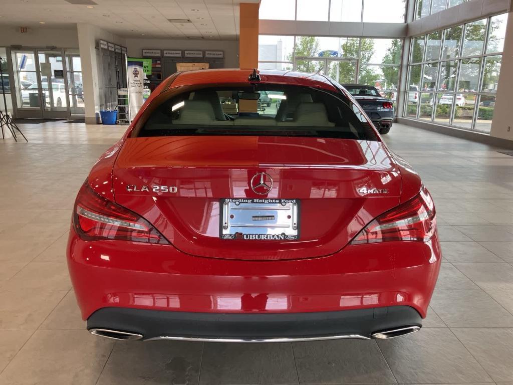 used 2018 Mercedes-Benz CLA 250 car, priced at $16,900